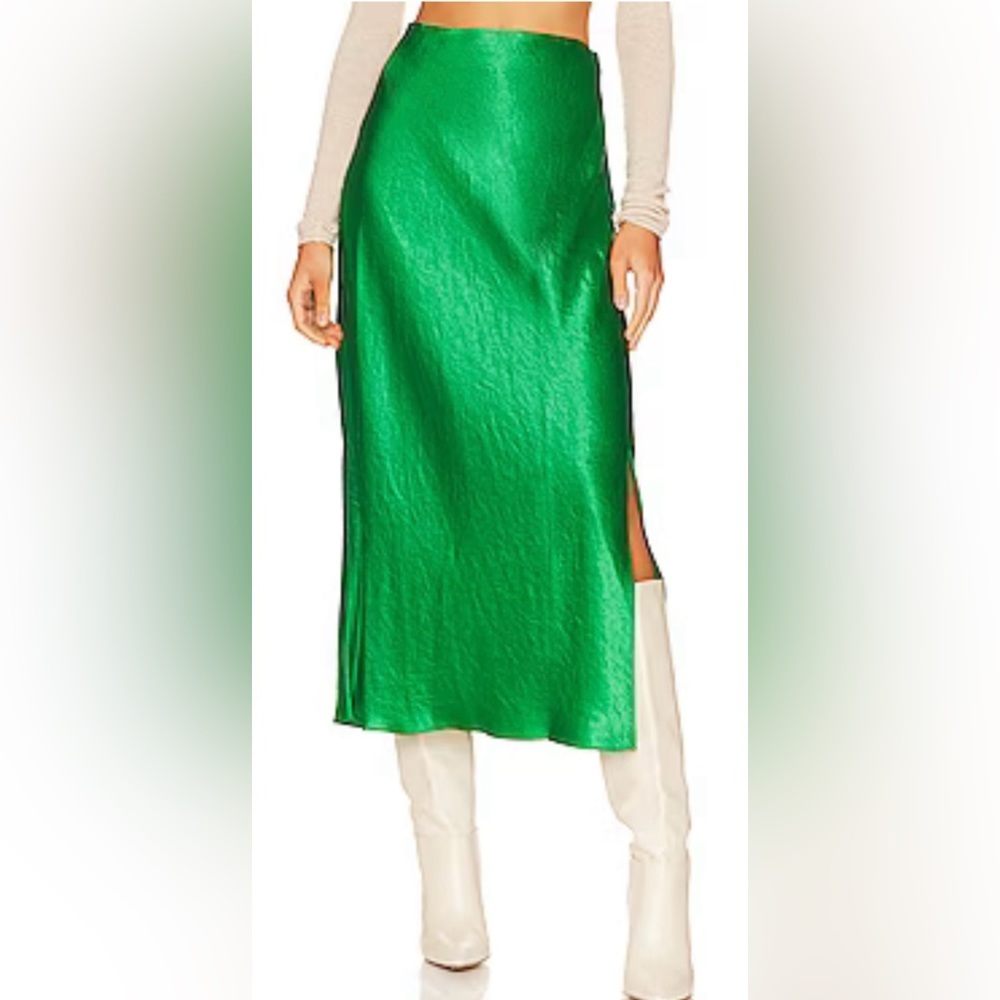Vince side slit skirt